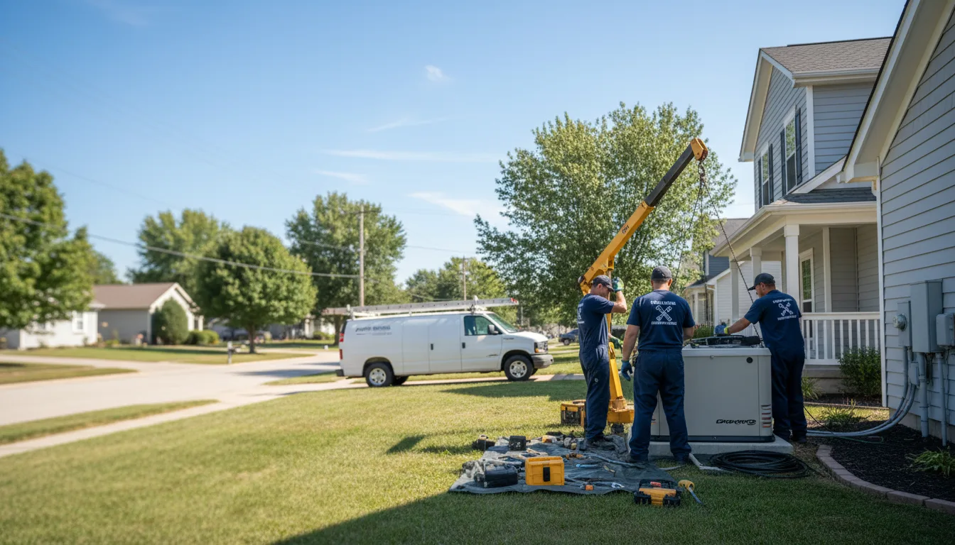 Generator Installation in Moss Point, MS near me
